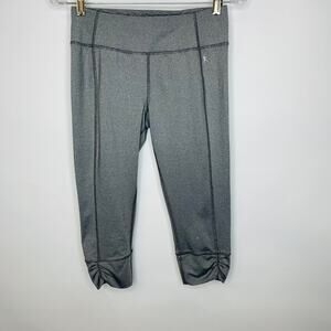 Gray Striped Cropped Leggings Graphic Golden Girls Sz Small